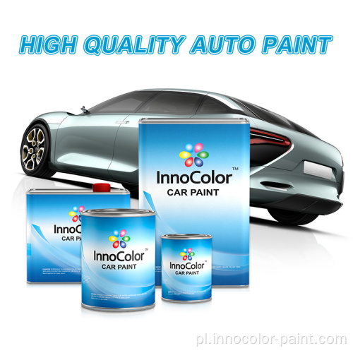 Samochód akrylowy malowanie lakierów 2K przezroczyste powłoki